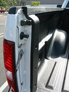 Truck bed with Randall’s Vortex Spray-on Liner looks professional