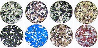 Granitex Chip Color Chart